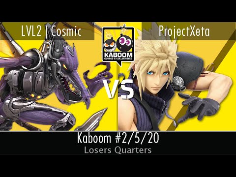ProjectXeta (Cloud) vs LVL2 | Cosmic (Ridley) - Losers Quarters - Kaboom 2/5/20