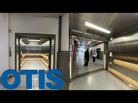 Replaced OTIS Traction Freight Elevator - American Industrial Center in San Francisco, CA.