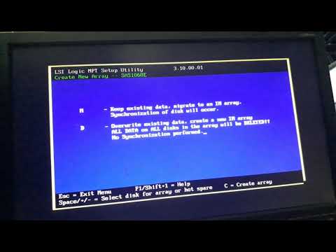 Raid configuration in IBM x3650 series server