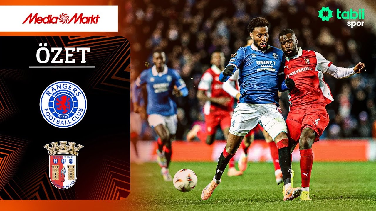 Avrupa Ligi 5. Hafta | Rangers - Braga (Özet)