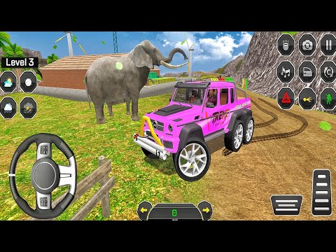 4x4 Offroad Jeep Driving Simulator 3D:- Driver SUV Jeep Offroad Game 2026 Android Gameplay