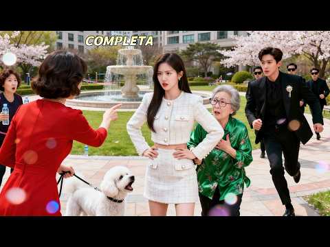 ¡Quién se atreve! Justo cuando protegía a la abuela, ¡el CEO Millonario irrumpió para salvarnos!