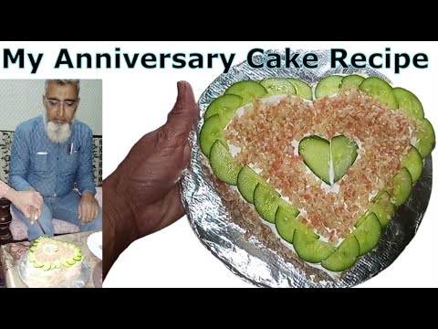 Chicken Sandwich Cake Recipe by Cook With Nuzhat | Chicken Vegetable Cake |No bake cake|Chicken Cake