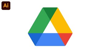 Create The Google Drive Logo In Adobe Illustrator