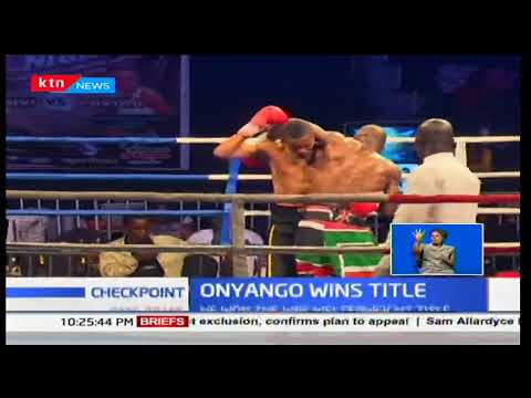James Onyango wins WBF Welterweight title