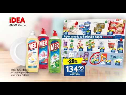 IDEA: Super cena iz Super Karticu 25.09. - 09.10.2016.