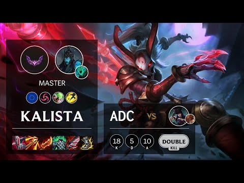 Kalista ADC vs Caitlyn - EUW Master Patch 12.3