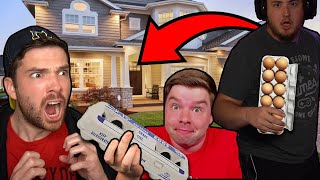 They EGGED my HOUSE!