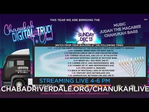 Chabad of Riverdale Chanukah Live