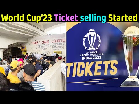 ICC Cricket World Cup 2023 Ticket Selling has been started how to get Tickets India Pakistan Match