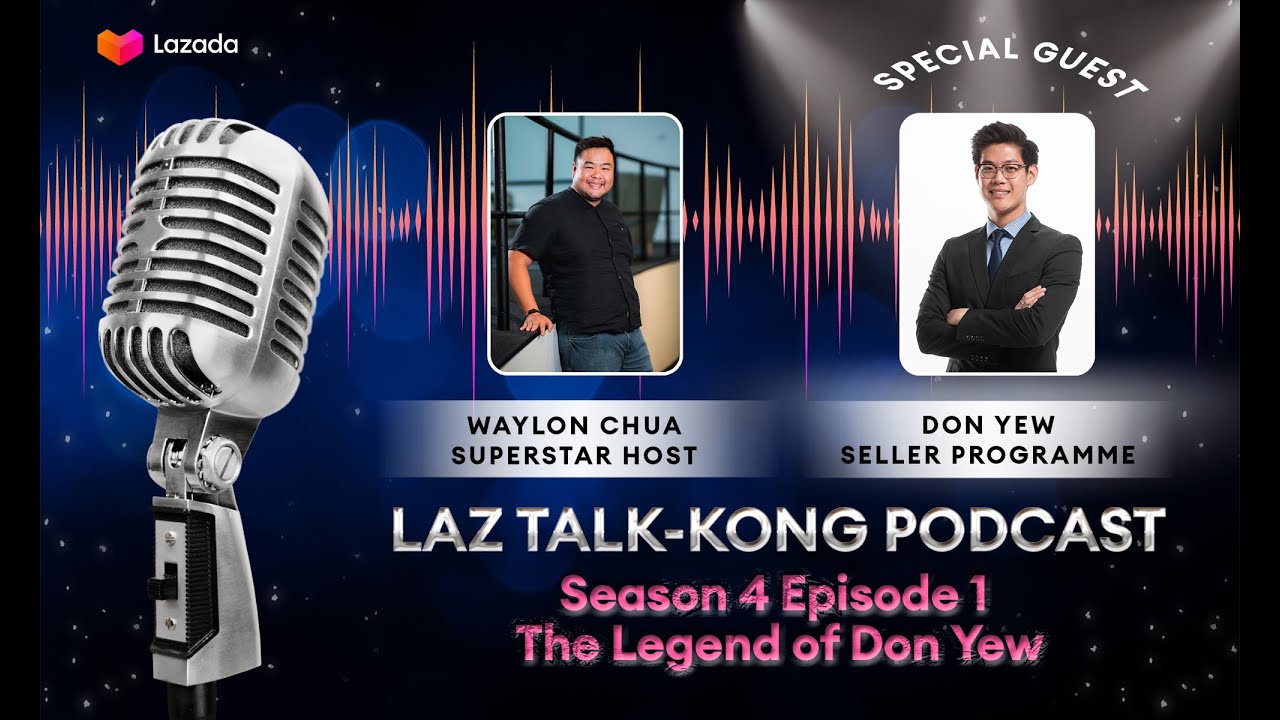 Laz Talk-Kong Podcast S4E1 : The Legend of Don Yew - YouTube