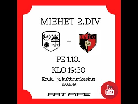 Miehet II-div. SBT PaPo - LeTo