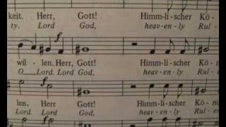 Ehre sei Gott in der Höhe Mendelssohn SATB choir Mäster Olof Sweden