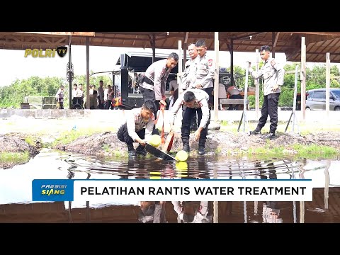 SATBRIMOB POLDA KALTENG LATIHAN RANTIS WATER TREATMENT TINGKATKAN KEMAMPUAN TANGGAP DARURAT