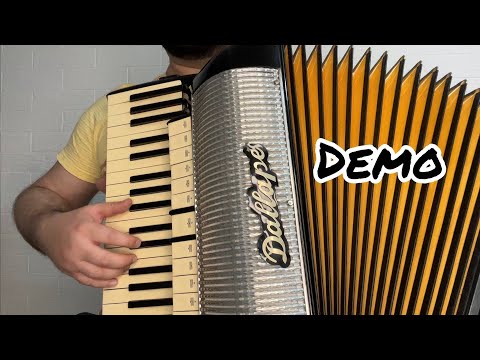 Dallape Organtone 2+1 fabricat în anul 1950 | Vintage accordion | Demo video