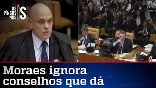 Relembre – Alexandre de Moraes disse a Barroso: ‘Cada um no seu quadrado’