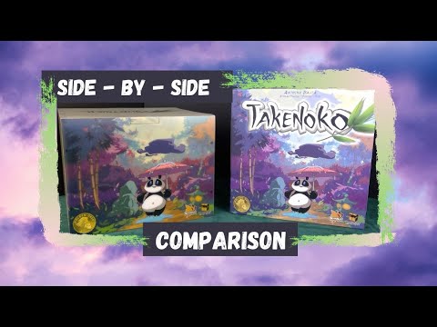 Takenoko and Takenoko (Collectors Edition) - Side-by-Side Comparison