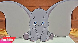 SE o FILME do DUMBO FOSSE BRASILEIRO (Dumbo 1941) | PARÓDIA