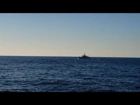 Joining from Ahead - HMCS Summerside from HMCS Goose Bay