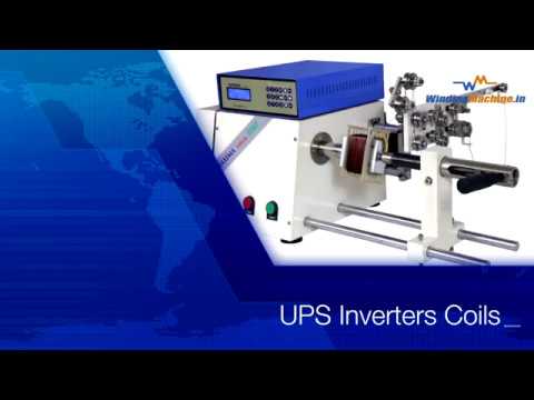 Inverter UPS Coil Winding Machine