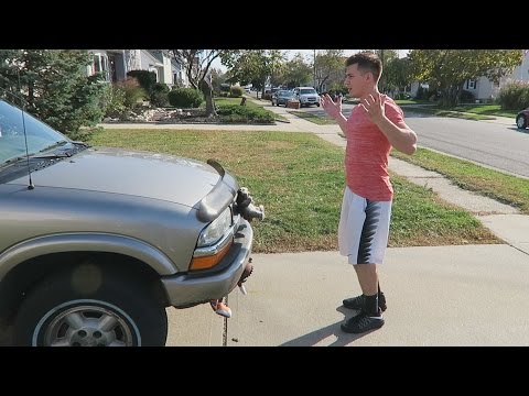 ALMOST GOT HIT BY A TRUCK!