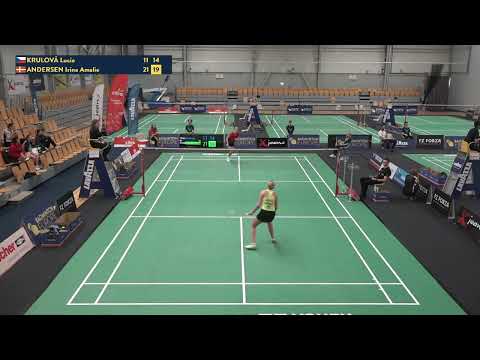 Match Point - Lucie Krulová vs Irina Amalie Andersen - WS, SF - Latvia Int. 2023