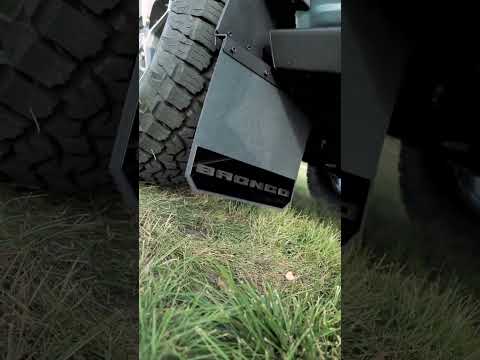 Revamp Your Ford Bronco with Putco's Ford Licensed Mudskins #sema #fordbronco #broncoraptor