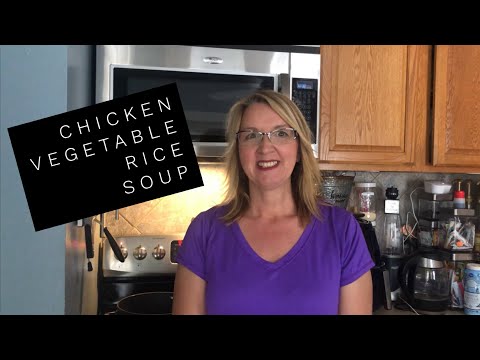Chicken Vegetable Rice Soup