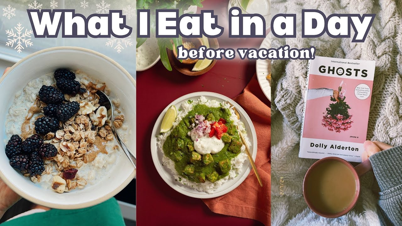 WHAT I EAT IN A DAY 🍋 PACK, CLEAN, AND COOK WITH ME BEFORE VACATION!