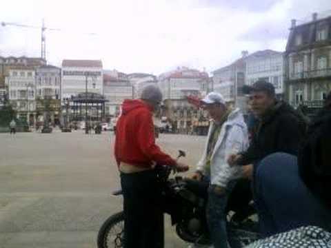 peligro intenta andar en moto