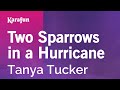 Two Sparrows In A Hurricane Tanya Tucker Karaoke Version KaraFun