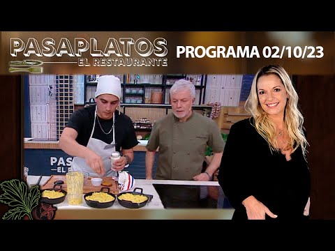PASAPLATOS "El Restaurante" - Programa 02/10/23