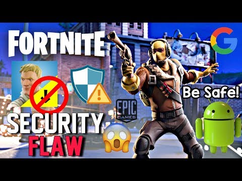 DON'T PLAY FORTNITE ANDROID !! 🙏 SECURITY FLAW on FORTNITE Installer📵 Video