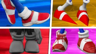 Sonic The Hedgehog Movie Choose Your Favourite Sonic Shoes (Sonic vs Rewrite Sonic EXE) 4