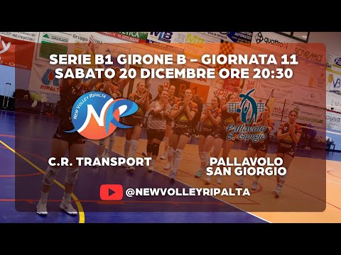 B1-B giornata 11 // C.R. Transport Ripalta vs Pallavolo San Giorgio