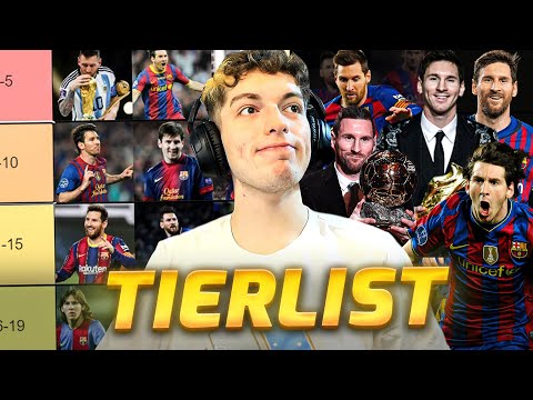 LOS MEJORES PRIME DE MESSI (2004-2022) - TIERLIST