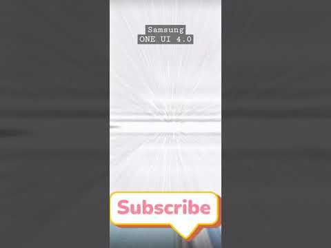 One UI 4.0 ❤️❤️ #samsung  #oneui4  #shorts