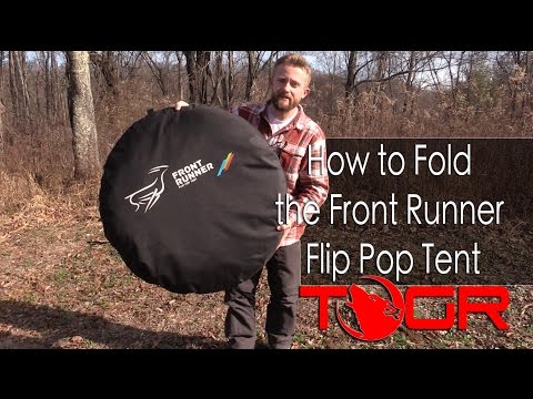 How to Fold the Front Runner Flip Pop Tent