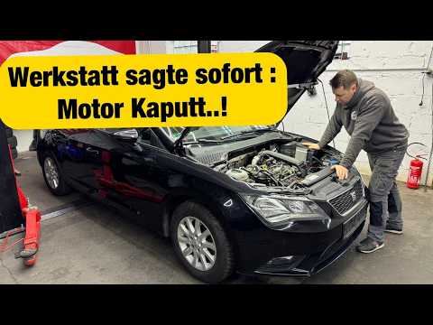 Bought another VW with a hole in the engine...(do you know how that happens?)