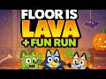 Bluey Halloween Brain Break Floor Is Lava Dance Fun Run