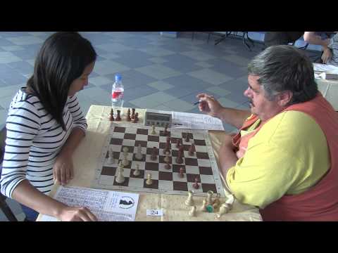 Heavy contender Dinara ... AkvaLoo 2013 september Chess tournament