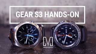 Samsung Gear S3 Hands-On