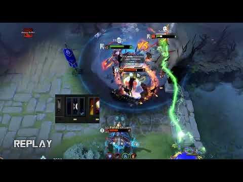 SABERLIGHT's Perspective - in his perfect ironwood branch trick | ESL One Berlin Major 2023 #dota2