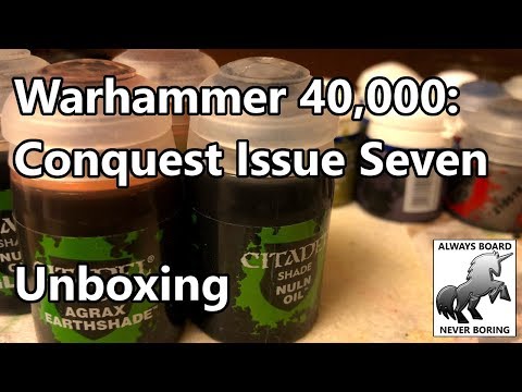 Unboxing Warhammer 40,000: Conquest Issue Seven (Hachette Partworks Magazine)