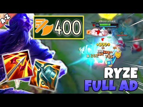 RYZE AD TROPPO BROKEN - League of Legends ITA #3489