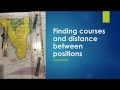 How To Find Course And Distance Between Positions On A Mercator Chart