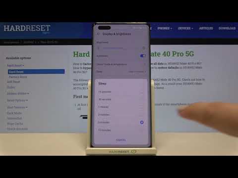 How to Turn On Screen Timeout on HUAWEI Mate 40 Pro– Set Up Timeout