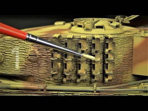 Realistic Rust Effects on our Tiger 1 - Exhausts & Track Armour - 506 sPzAbt 1944