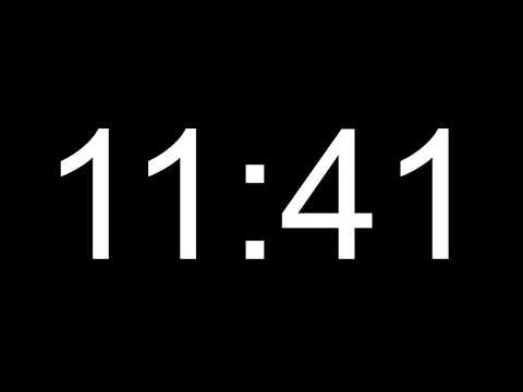 31 Minutes Or 1860 Seconds Accurate Timer