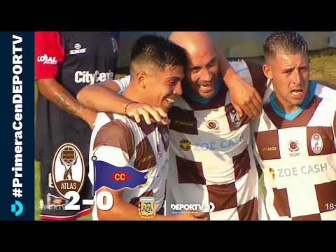 Atlas 2-0 Central Córdoba de Rosario | GOLES - Primera C - Torneo Apertura - Fecha 3